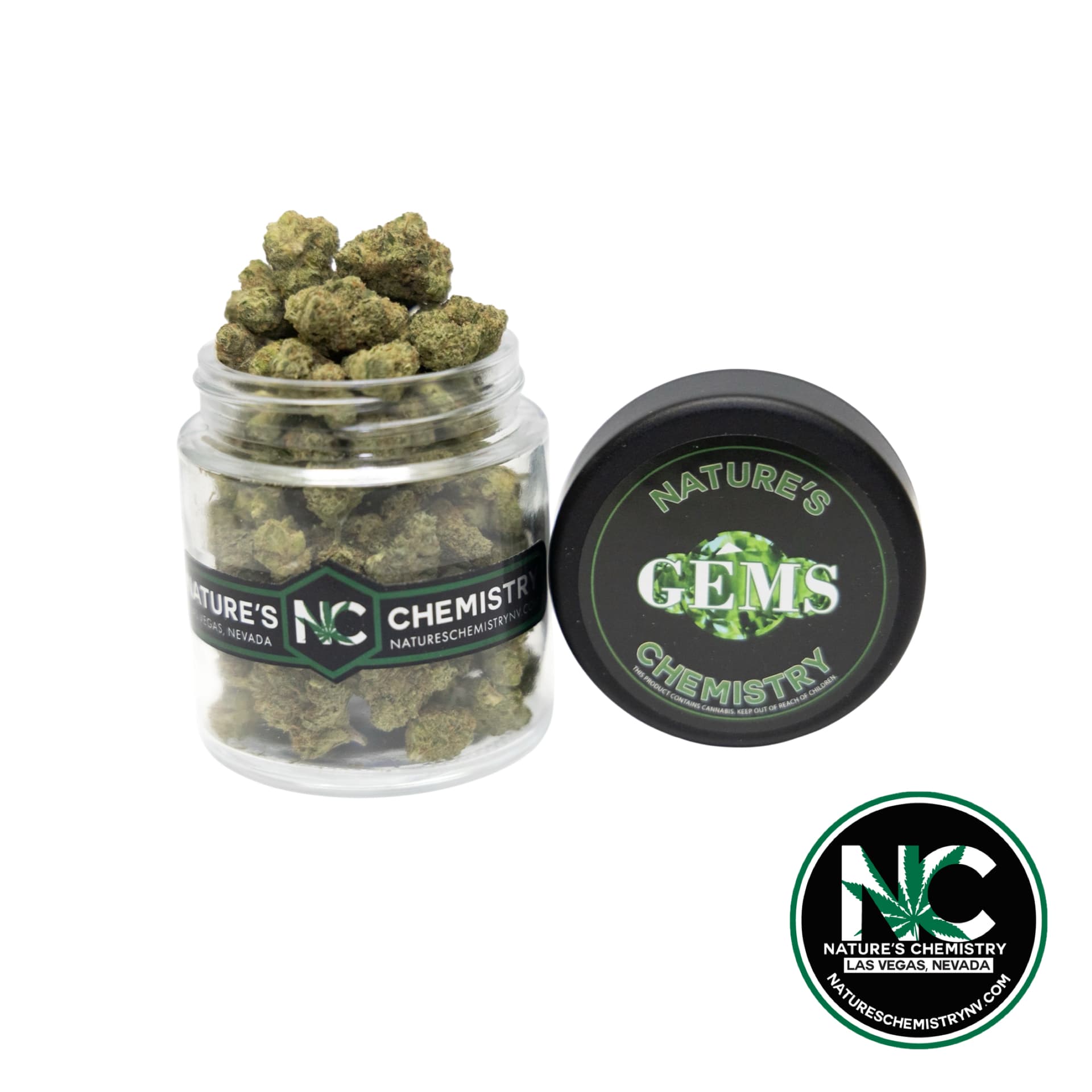 Nature's Chemistry Gems Flower Strawberry Banana 7g
