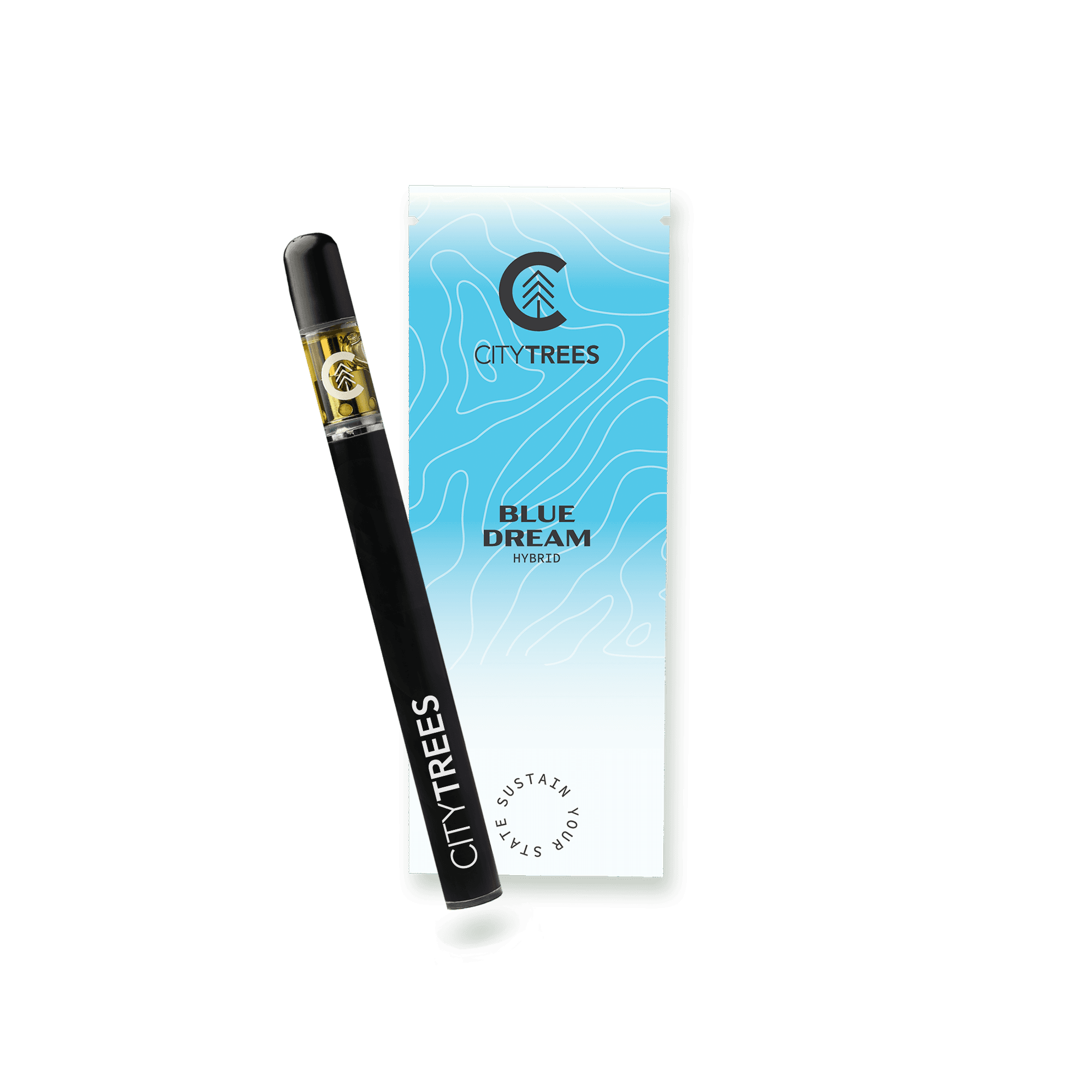 City Trees Blue Dream (H) Disposable Vape 0.5g