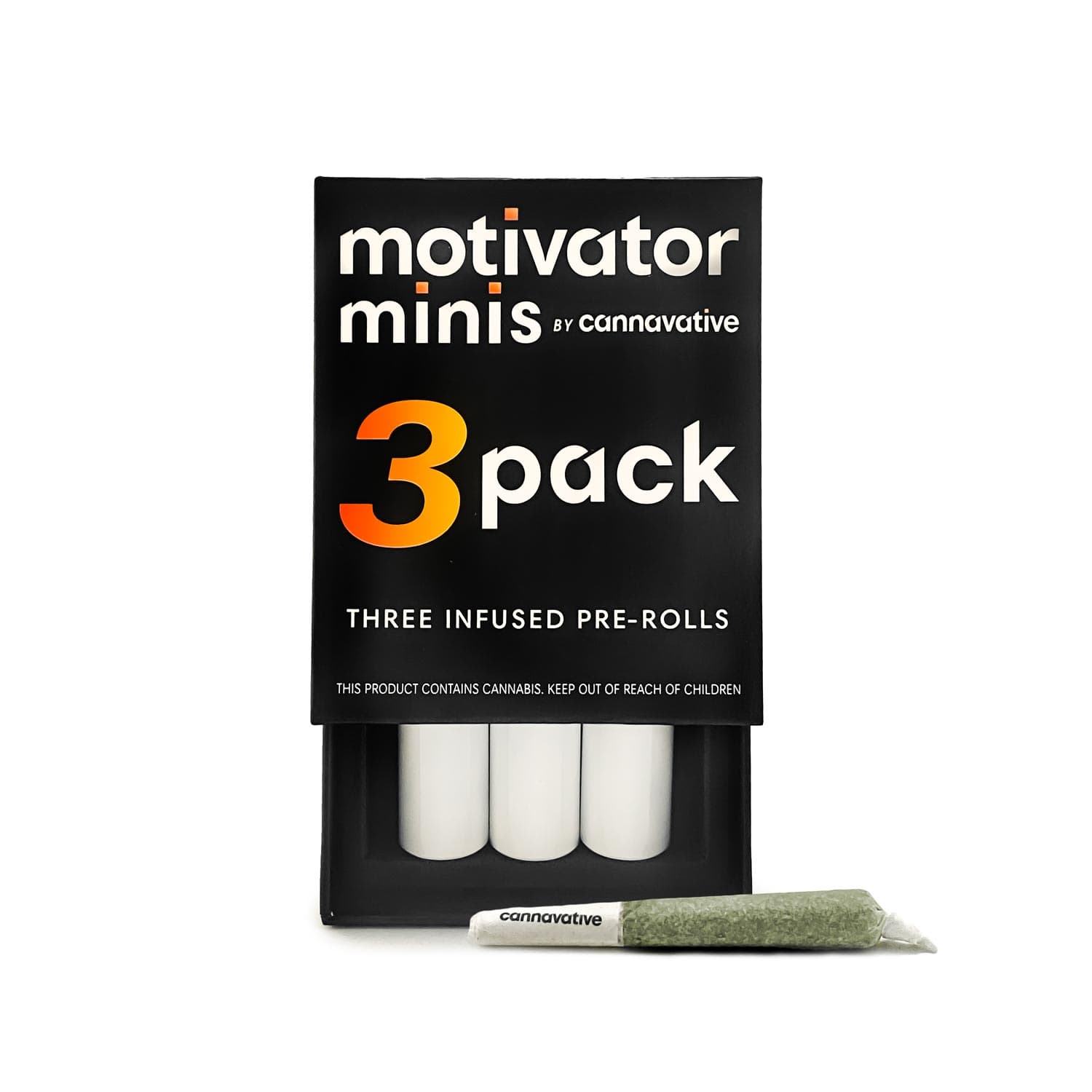 Confidential Kush Motivator Minis Infused Preroll 3pk