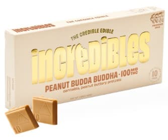 Incredibles | Peanut Budda Buddha Chocolate Bar 100mg