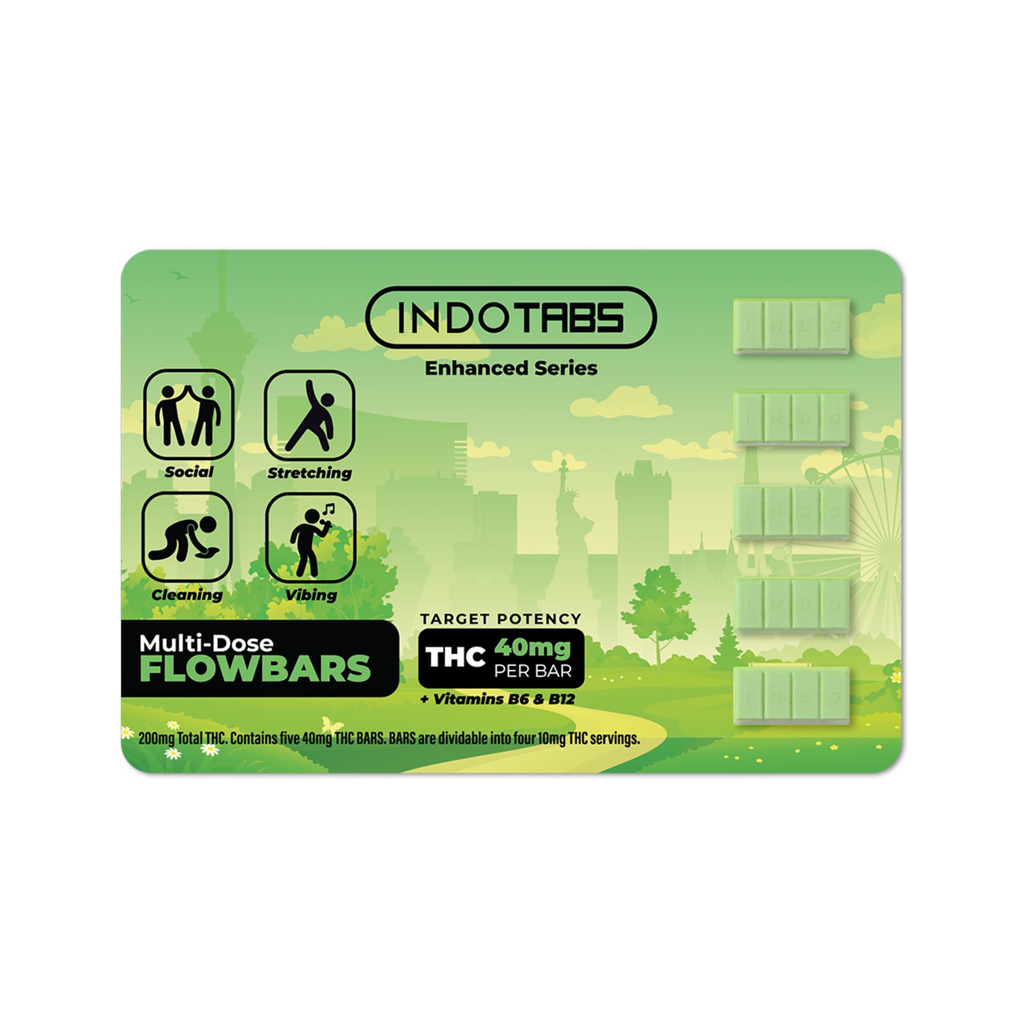 INDOTABS FLOWBARS Tablets 40mg 5pk