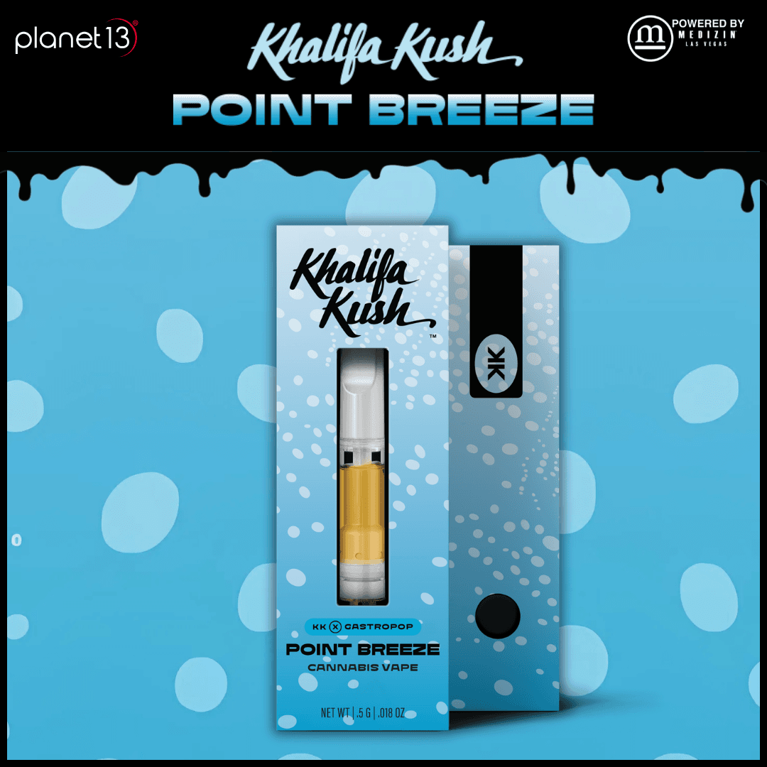 Khalifa Kush Point Breeze .5g Live Resin Vape Cartridge