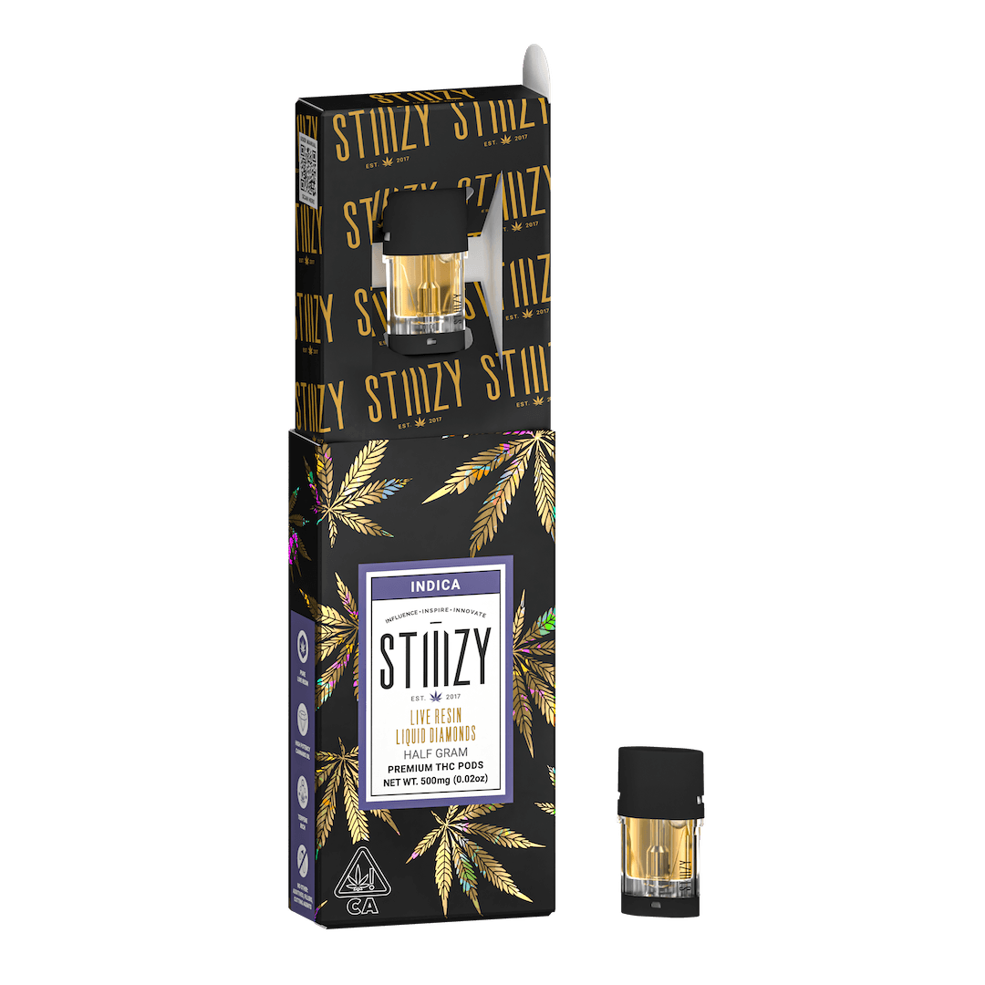 STIIIZY Northern Lights (I) Liquid Diamonds Live Resin Vape Pod 0.5g
