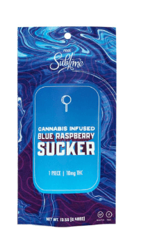 Sublime - Sucker - Blue Raspberry (H) (10mg)