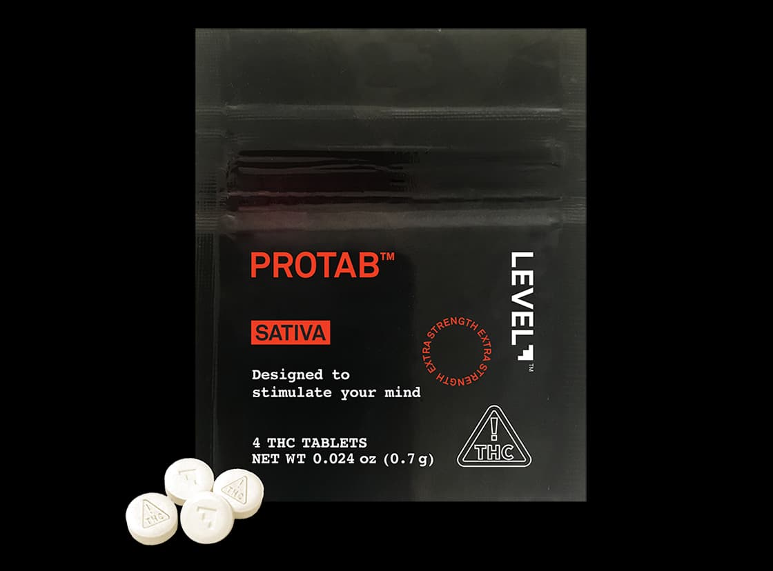 LEVEL Protab Sativa 4 x 25mg