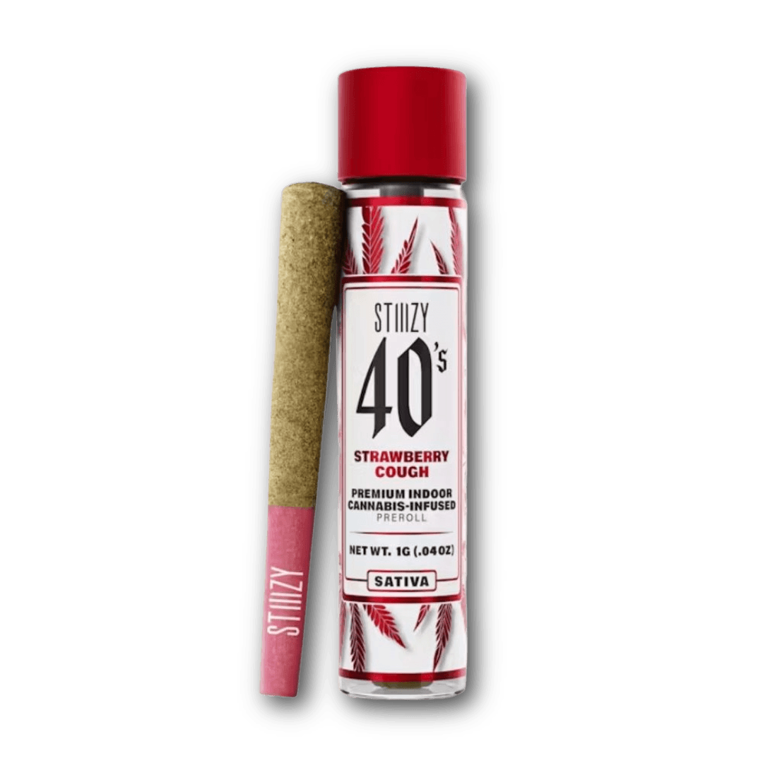 Stiiizy - Strawberry Cough 40s Infused Pre-Roll