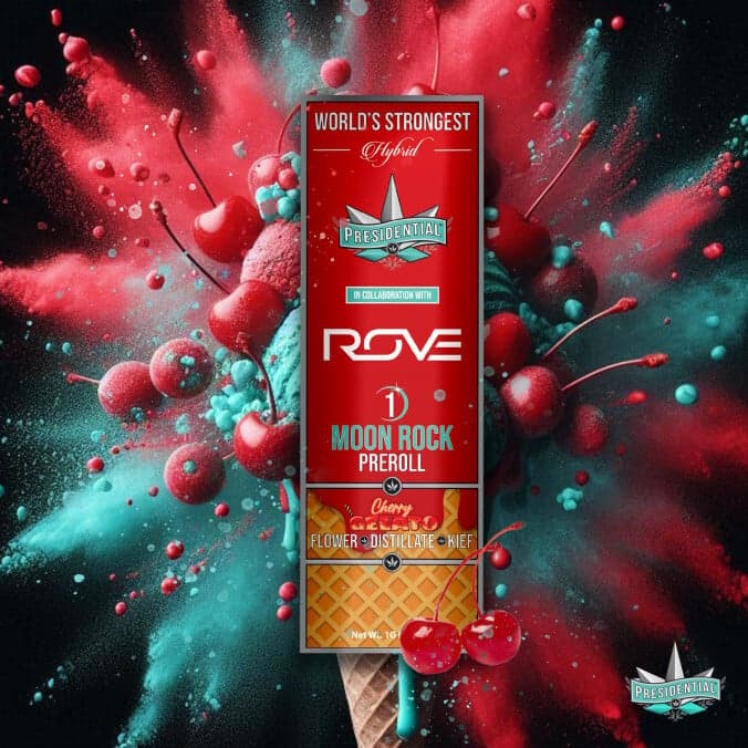 Presidential - Infused Preroll - Cherry Gelato (H)