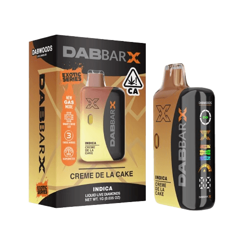 Dab Bar X Creme De La Cake (I) Liquid Diamond Disposable Vape 1g