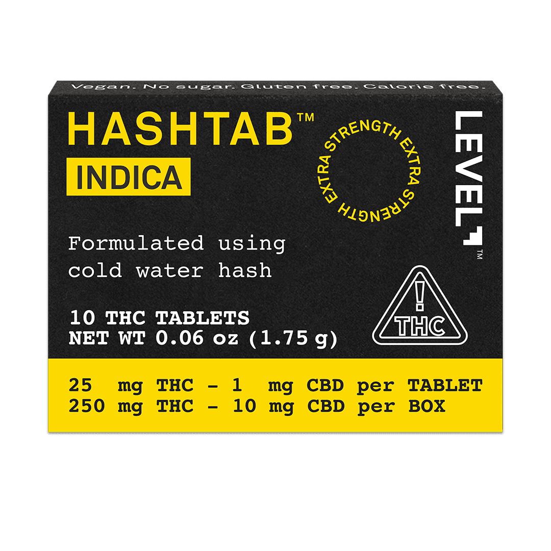 LEVEL HashTab Indica Tablets 25mg 10pk