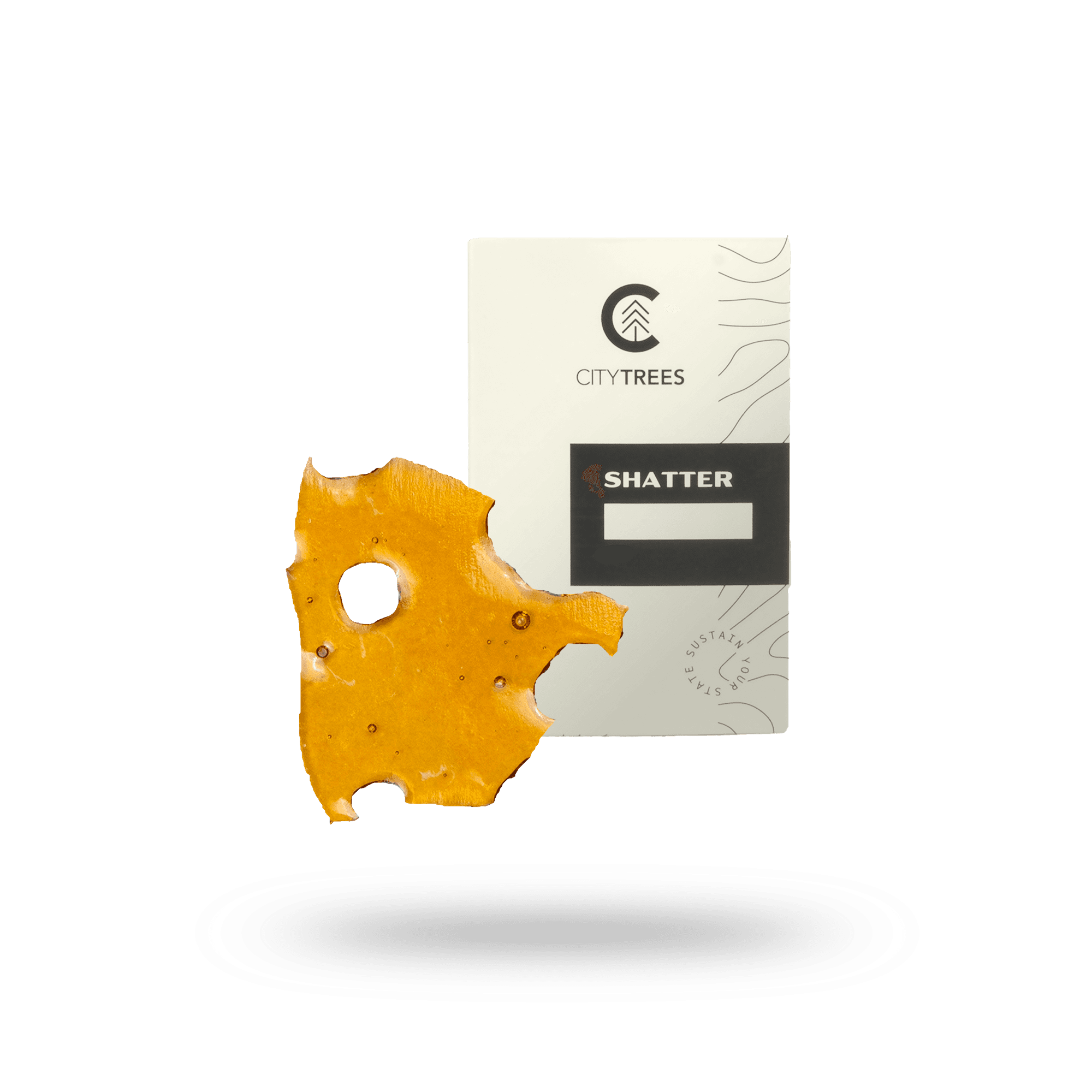 City Trees Sour Runtz Cured Resin Shatter 1g