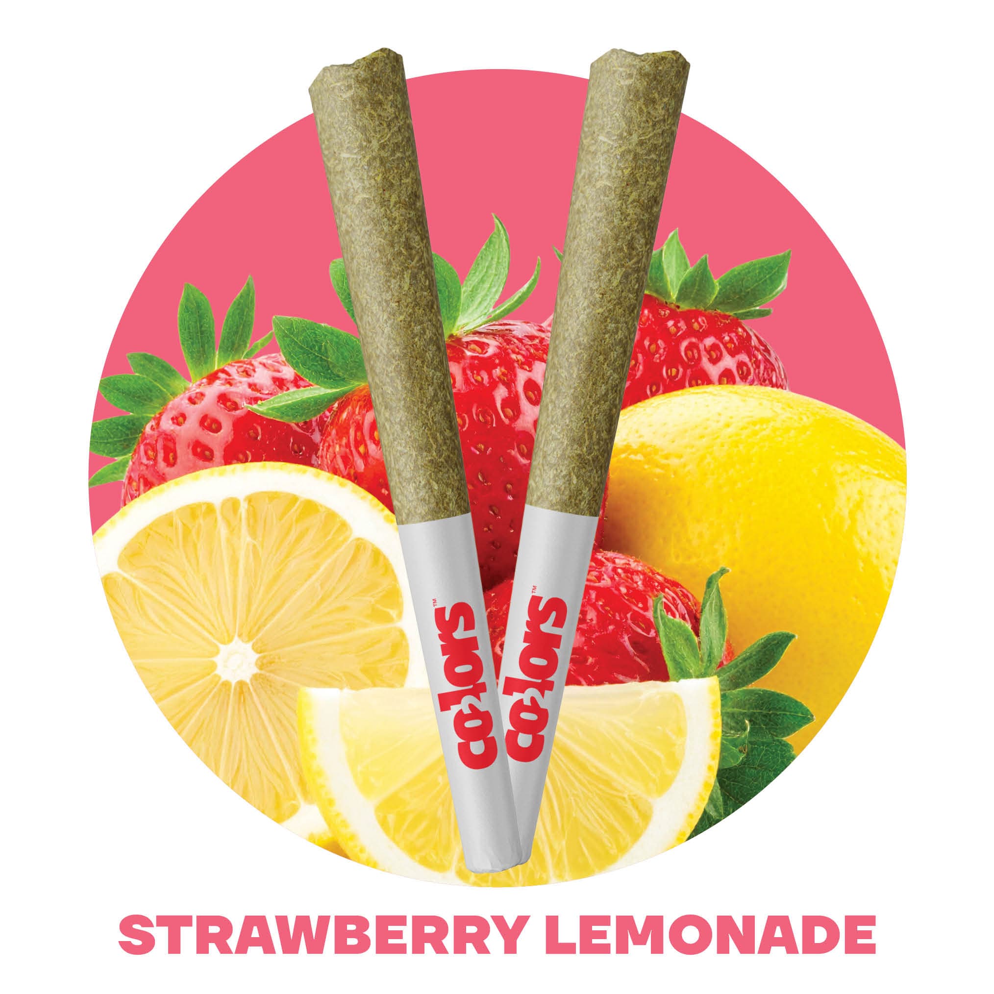 Strawberry Lemonade Infused Pre-Rolls 2pk