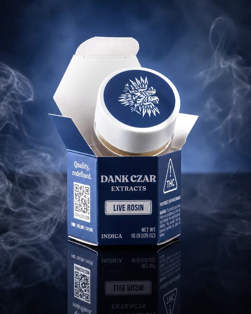 Dank Czar Afghan Diesel (I) Solventless Live Hash Rosin 1g