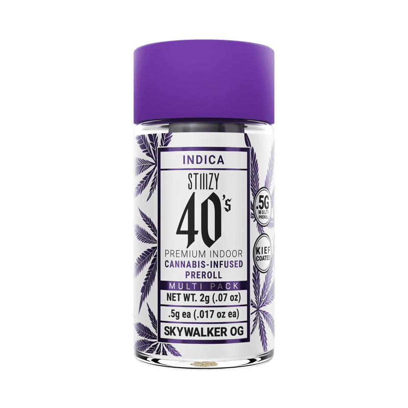 Stiiizy 40's | Skywalker OG | 2g 4pk] [Infused Preroll] NOT REDEEMABLE