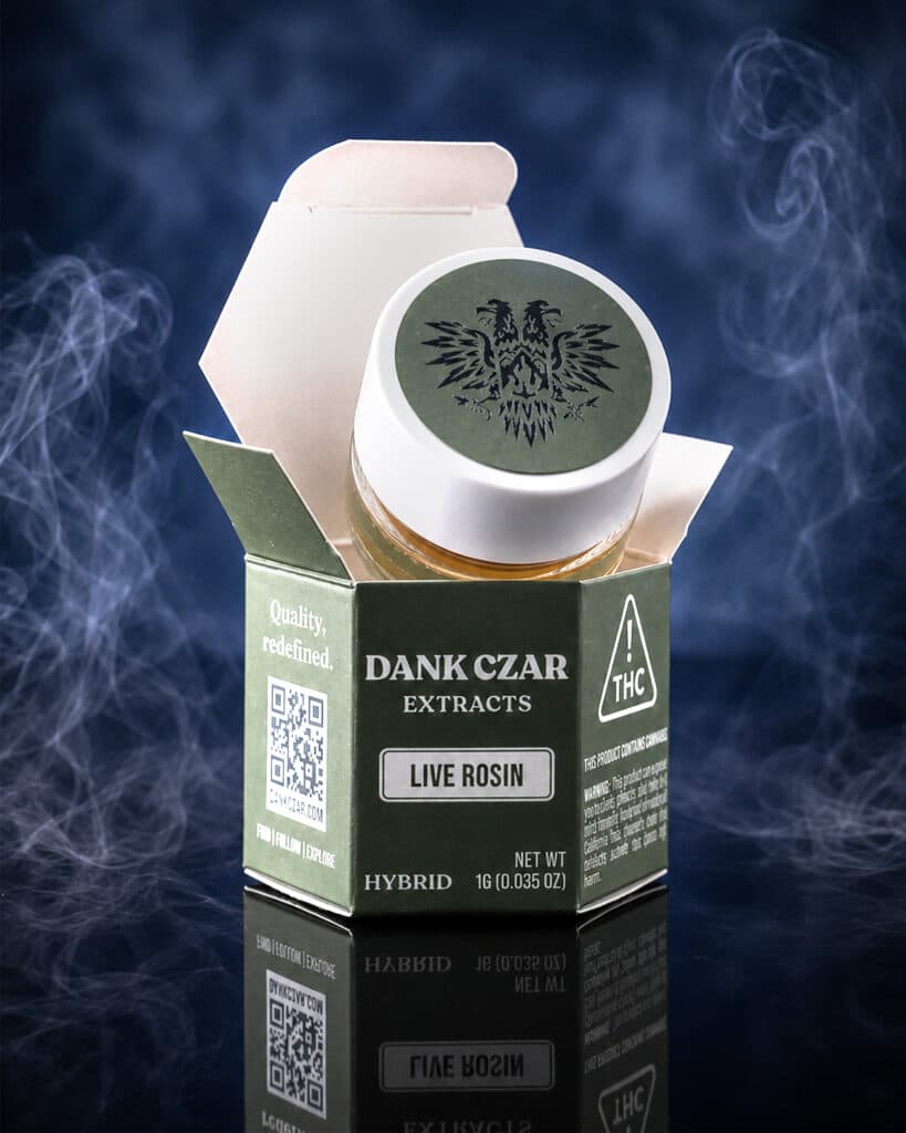 Dank Czar Plumpz (H) Solventless Live Hash Rosin 1g