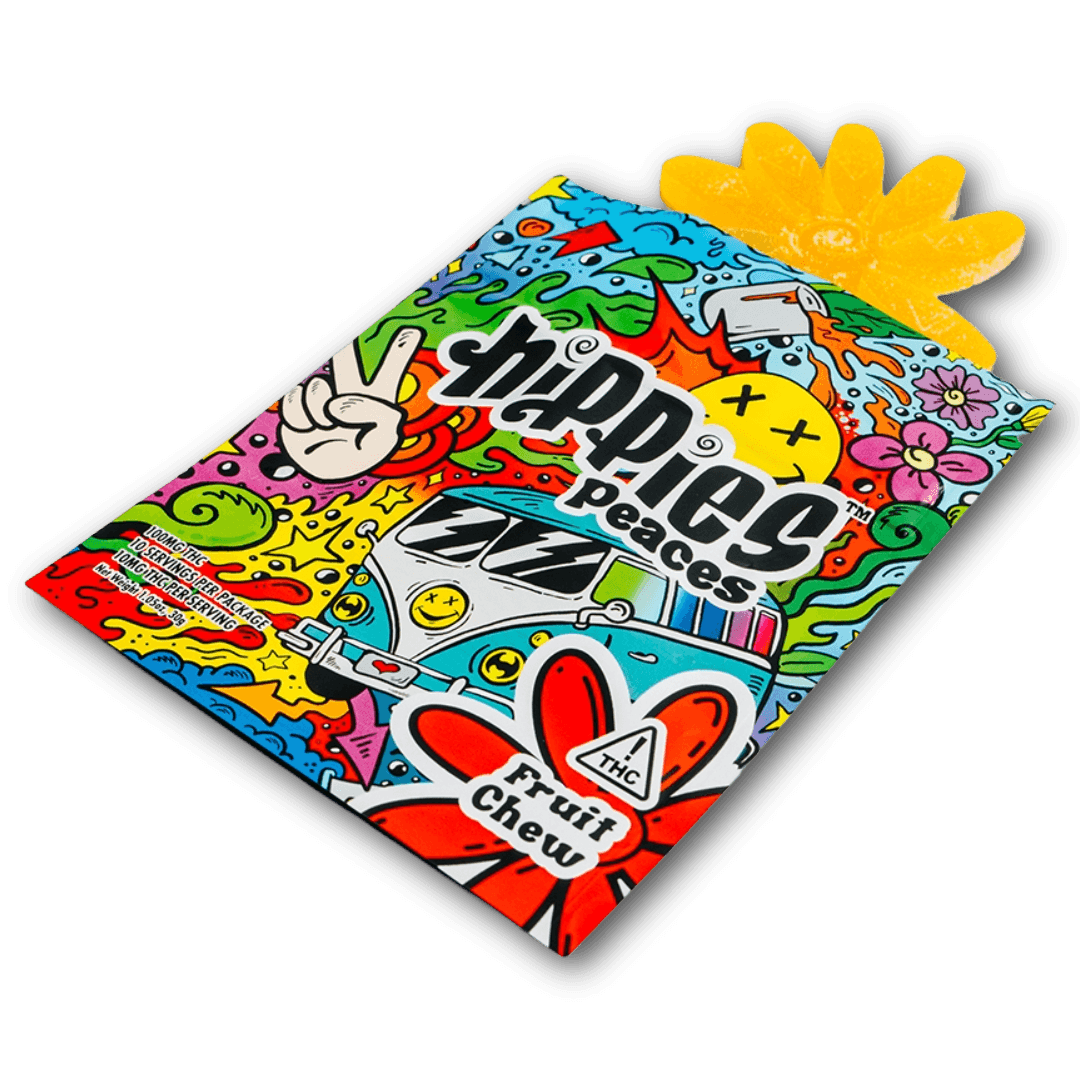 Hippies Peaces - Pomegranate Limeade Sugar Free Gummy (100mg)