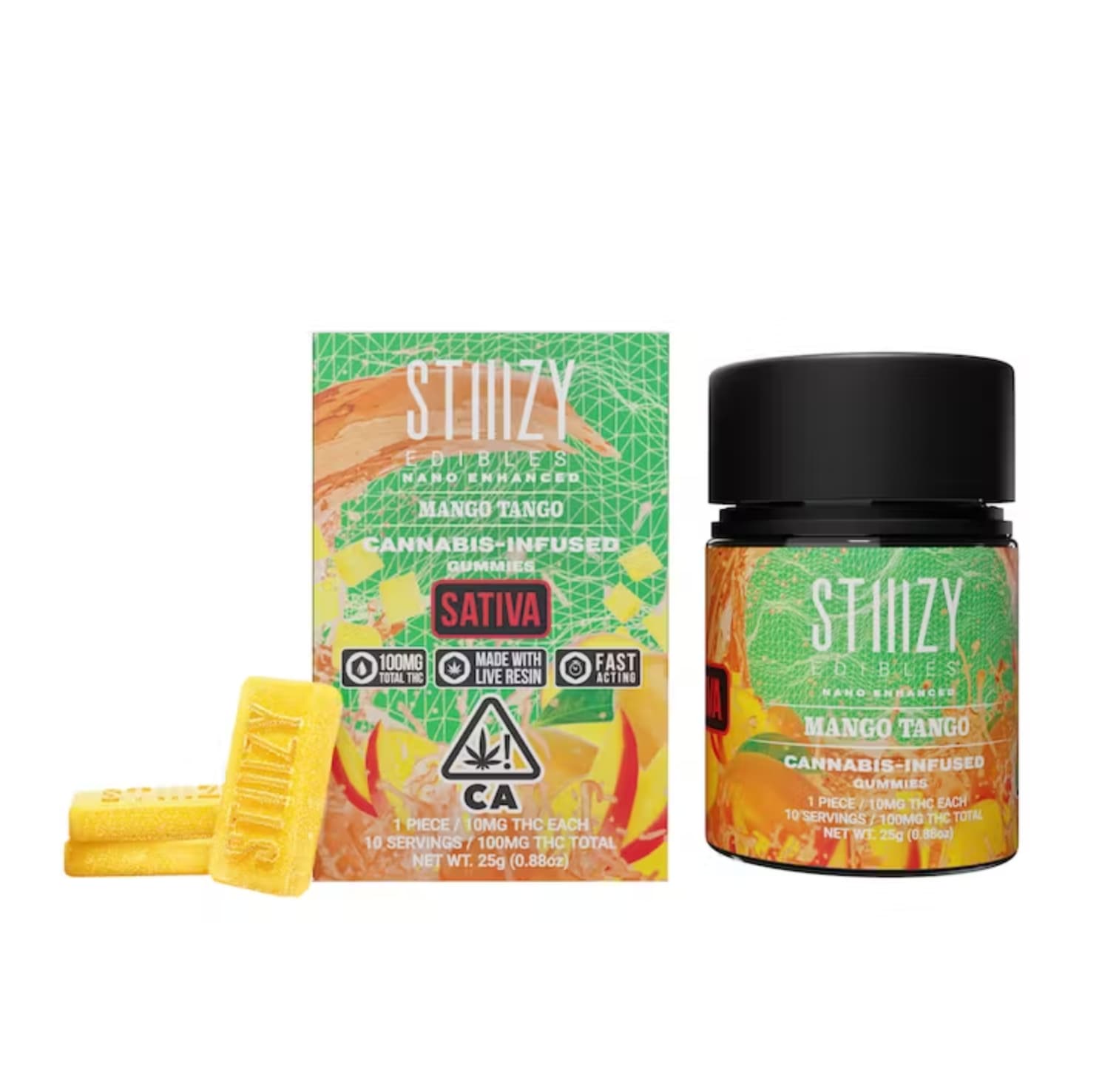 Stiiizy Mango Tango Gummies 100mg