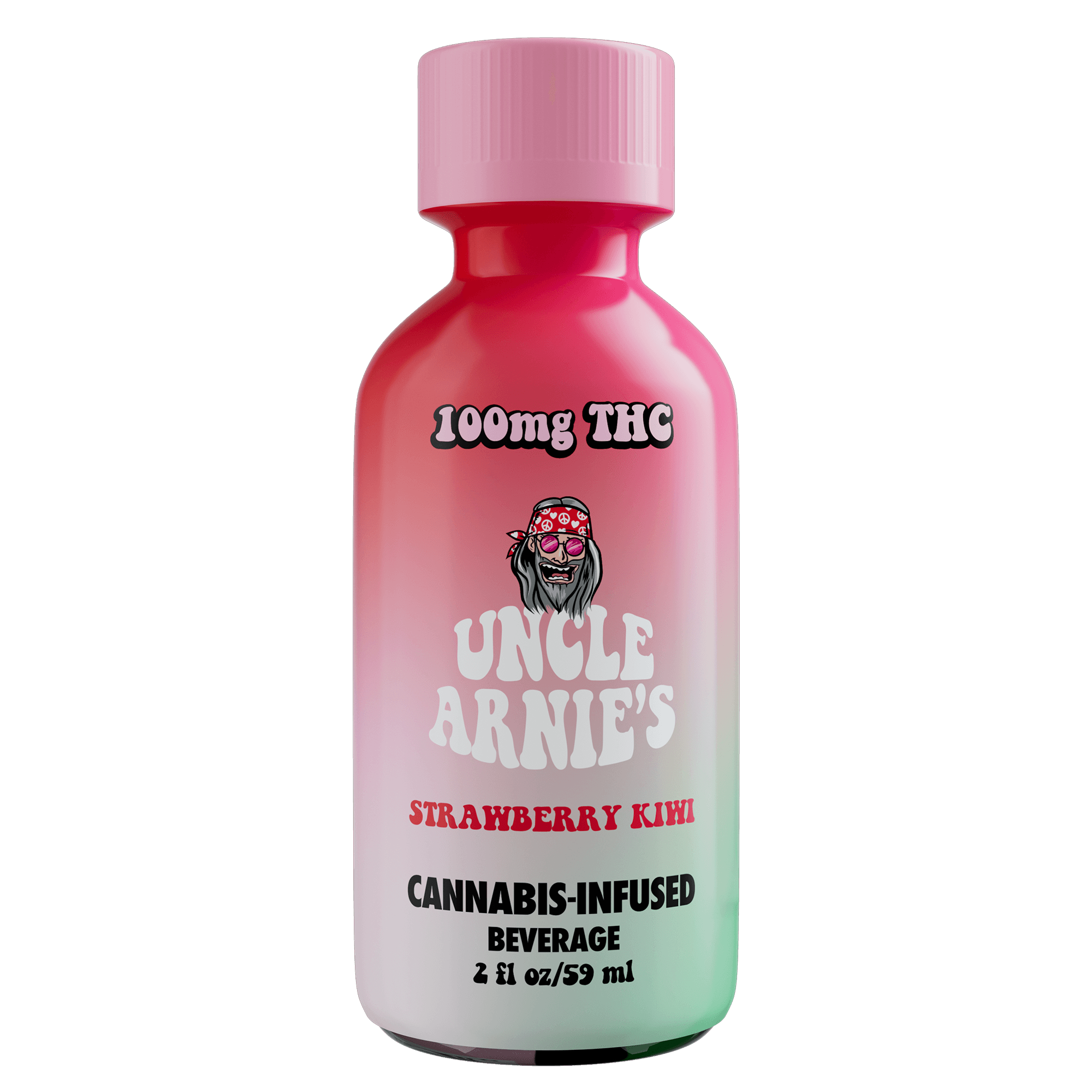 Uncle Arnie's Strawberry Kiwi 2oz 100mg