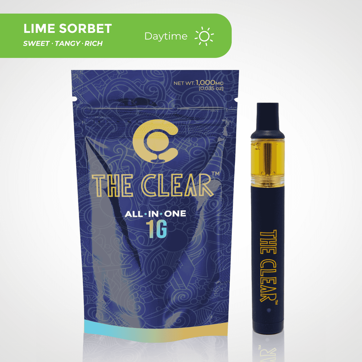 The Clear - The Original Lime Sorbet Disposable
