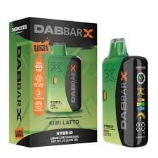 Dabwoods Dab Bar X | Kiwi Latto Liquid Live Diamond Disposable 0.8g