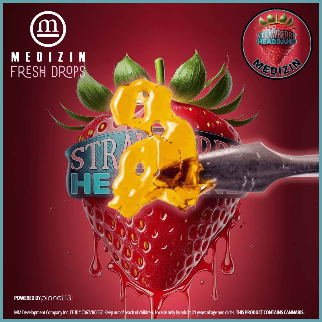 Medizin Strawberry Headband 1g Shatter
