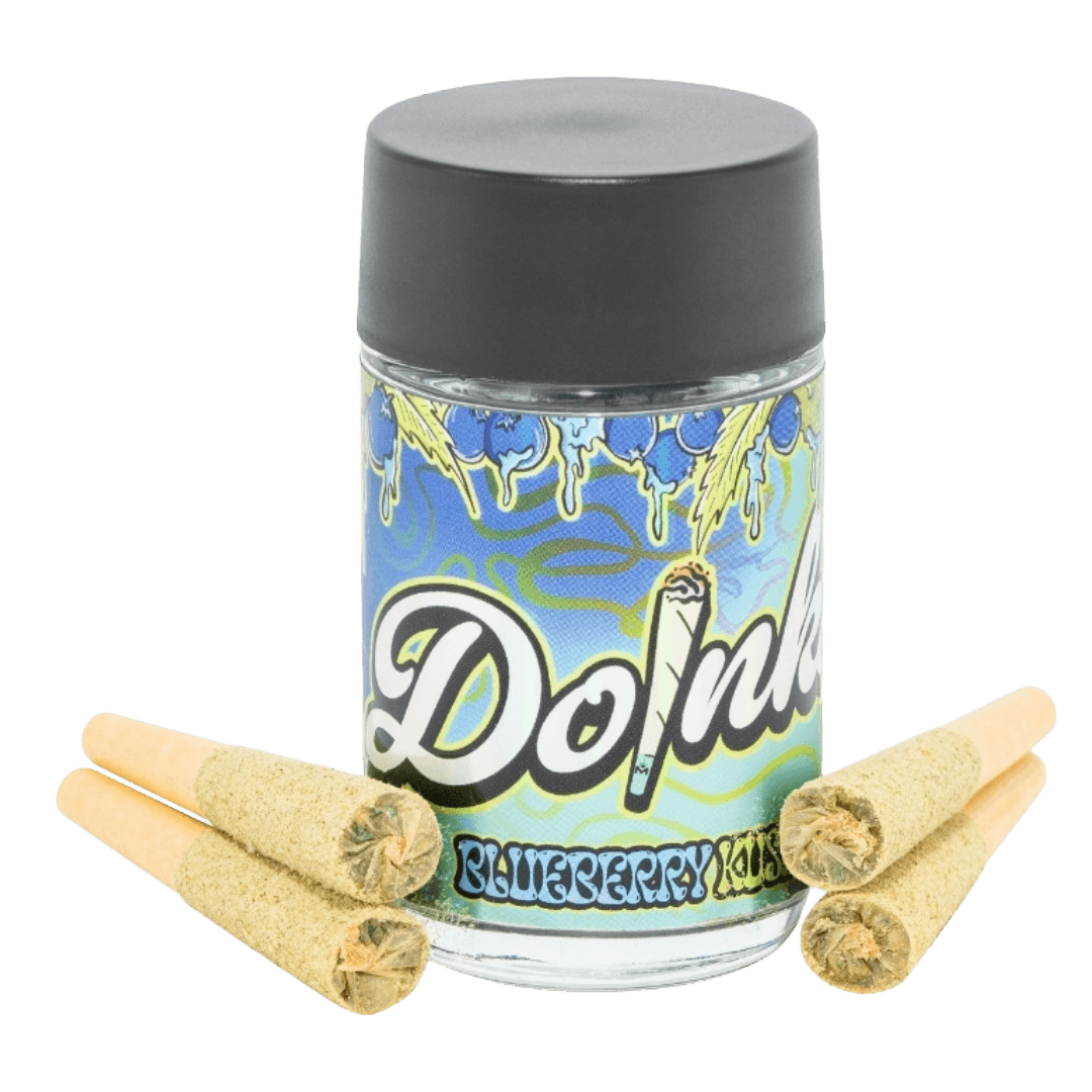 Doinks - Blueberry Kush Infused Pre-Roll 4pk