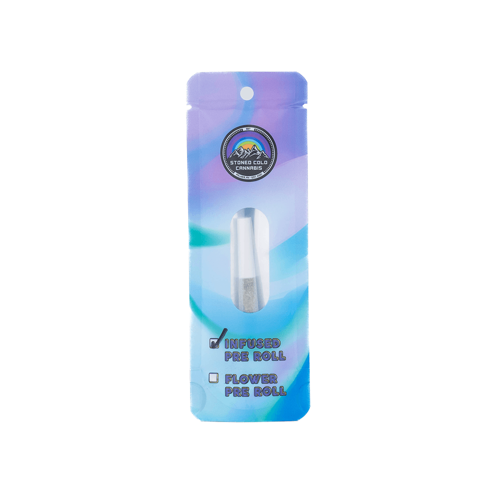 Bubble Hash Infused Blunts | 2g | Blue Slushie/Apple Colada | 599.68mg Each | 29.98% Total THC