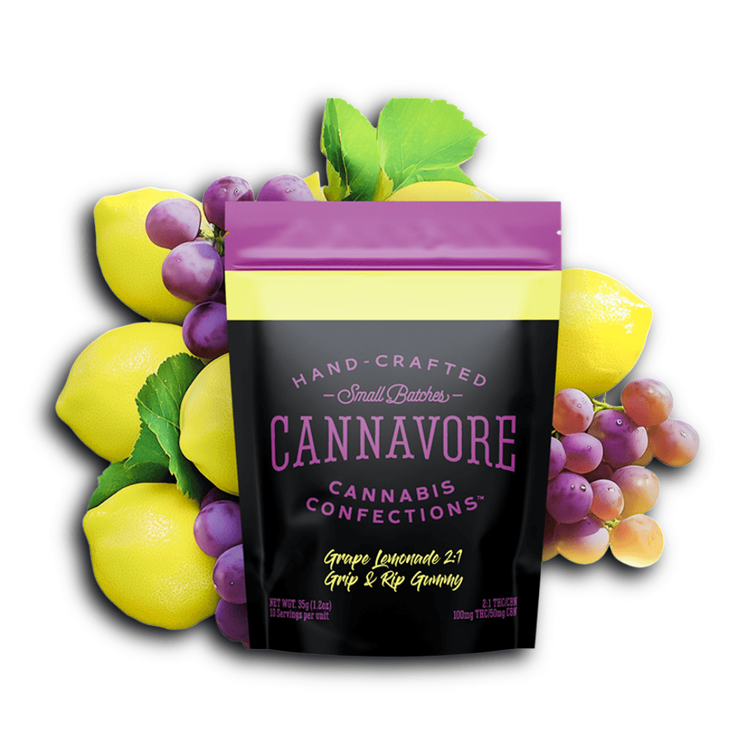 Cannavore - Grape Lemonade Gummy 2:1 (100mg)