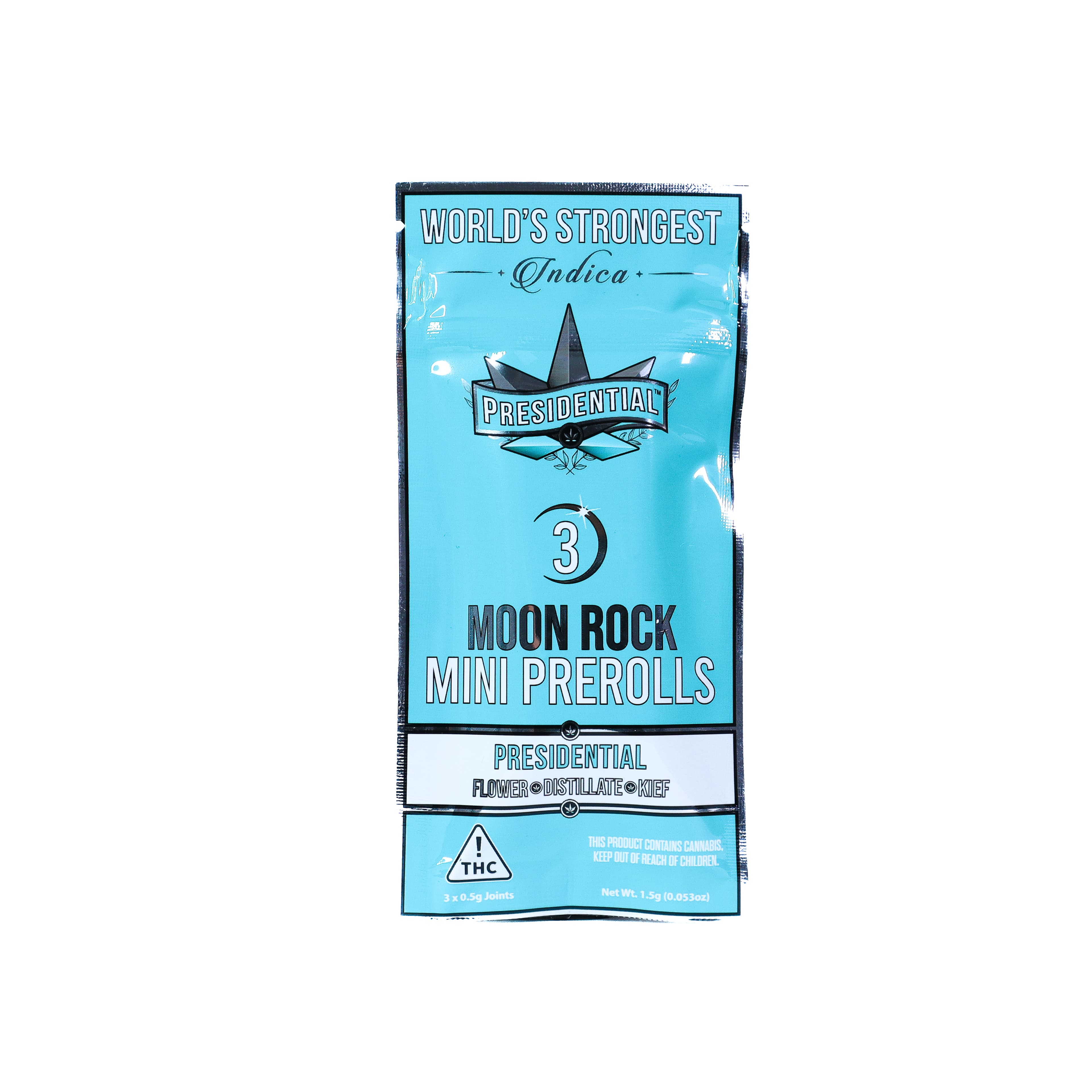 Presidential Classic (I) Moon Rock Infused Pre-Roll Multipack 0.5g 3pk