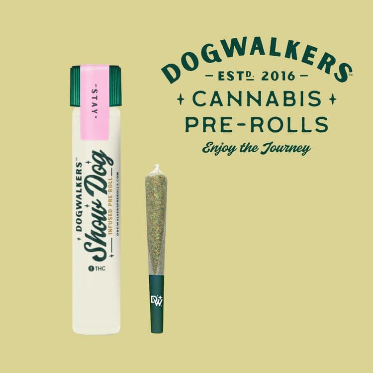 Dogwalkers - Show Dog - Infused Preroll - Donut Trip x Baby Yoda (Sit) (I)