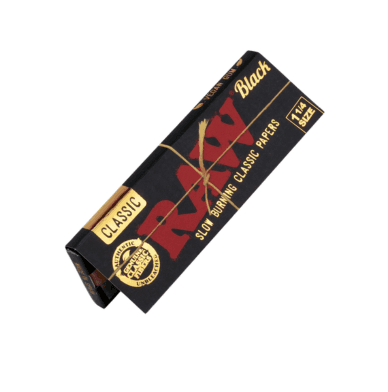 Raw Black Organic 1 1/4 Papers