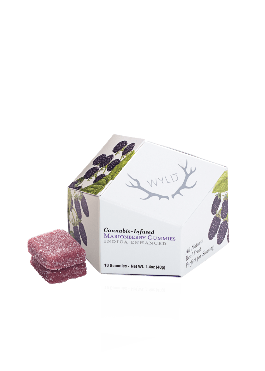 Wyld Marionberry (I) Gummies 10mg 10pk