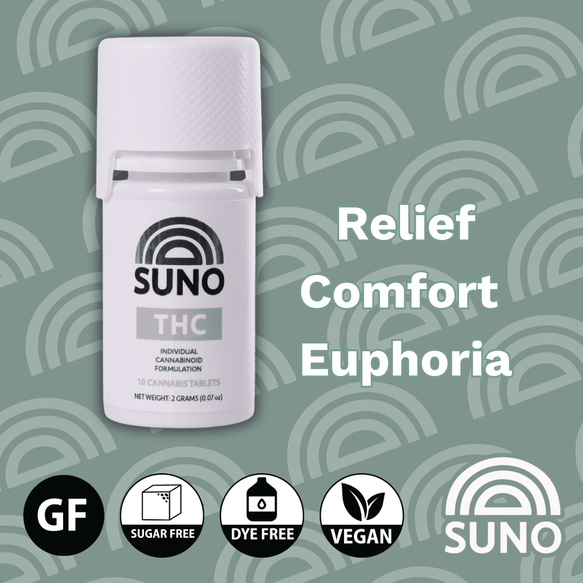 SUNO 100mg Tablets Hybrid