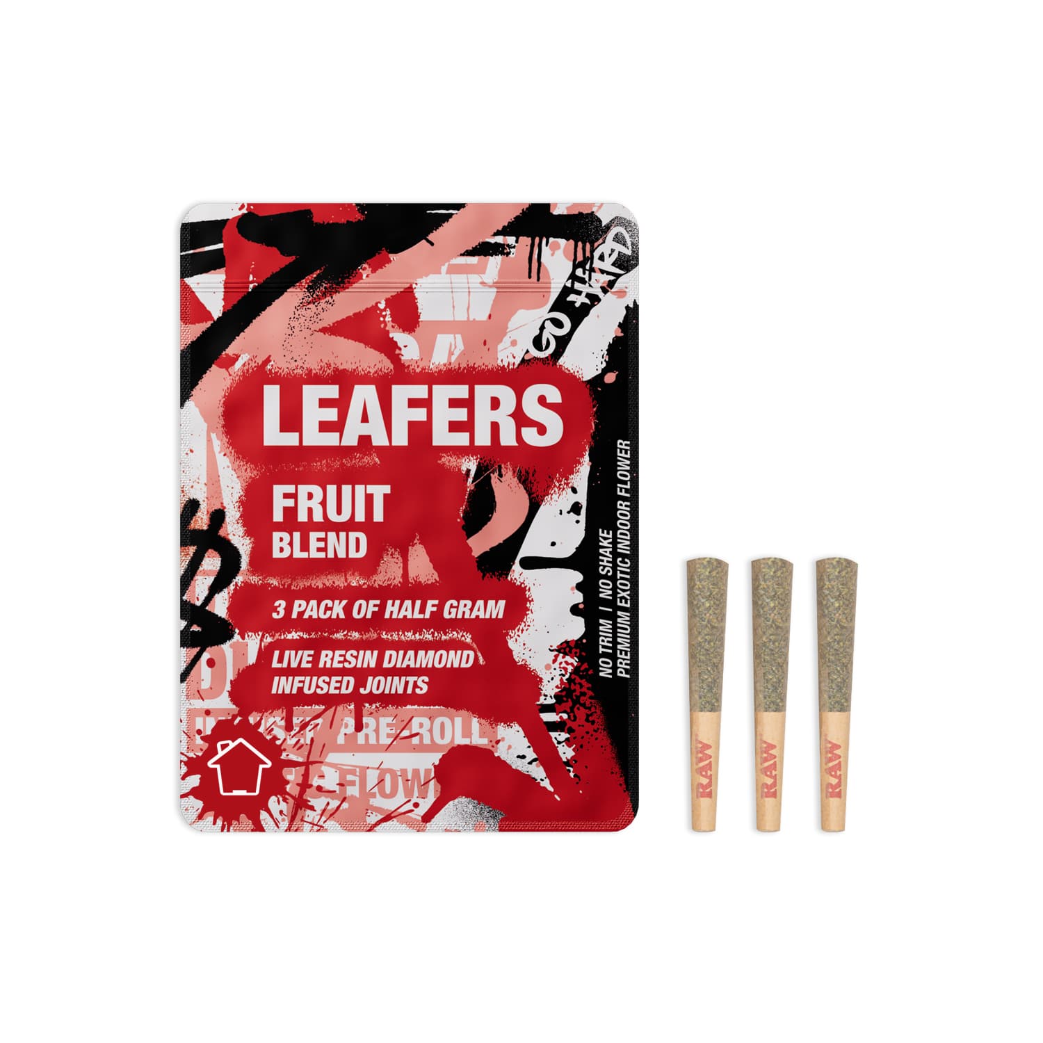 Fruit Blend Diamond-Infused (3-pack of .5g joints)