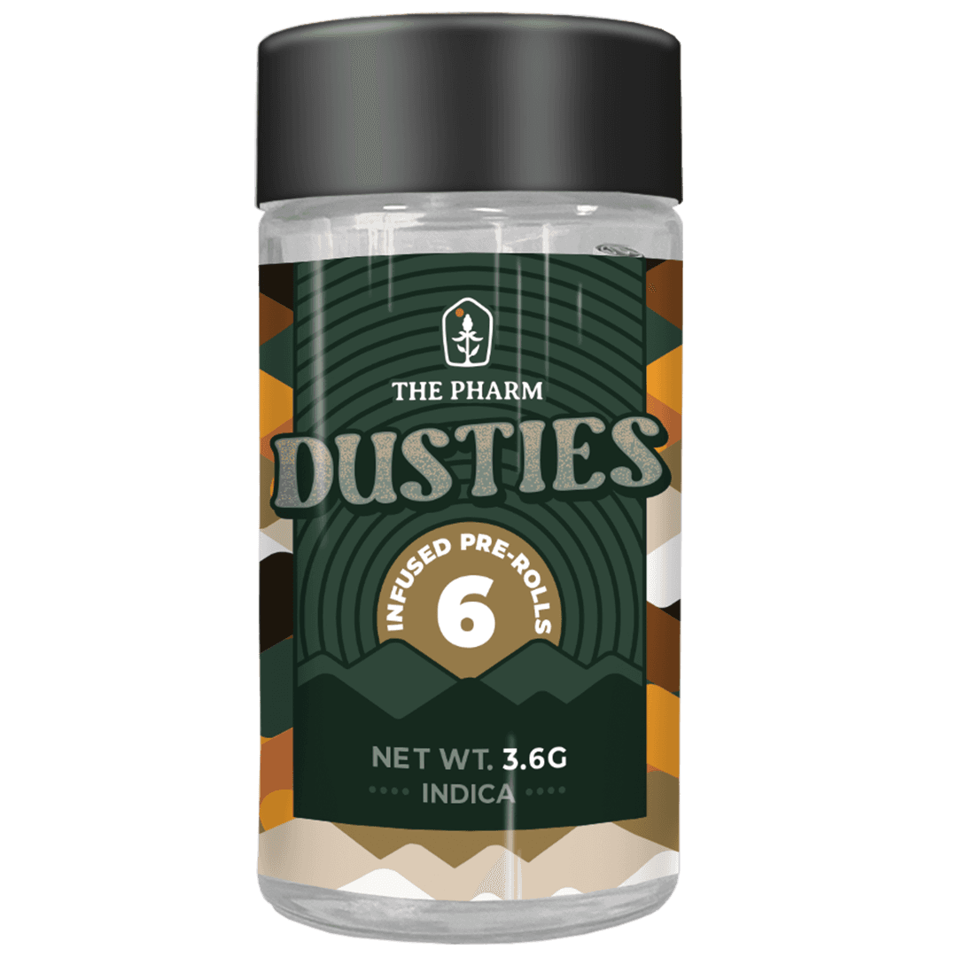 Dusties - Kief Infused Prerolls 6pk - Peachy Punch (I) (3.6g)