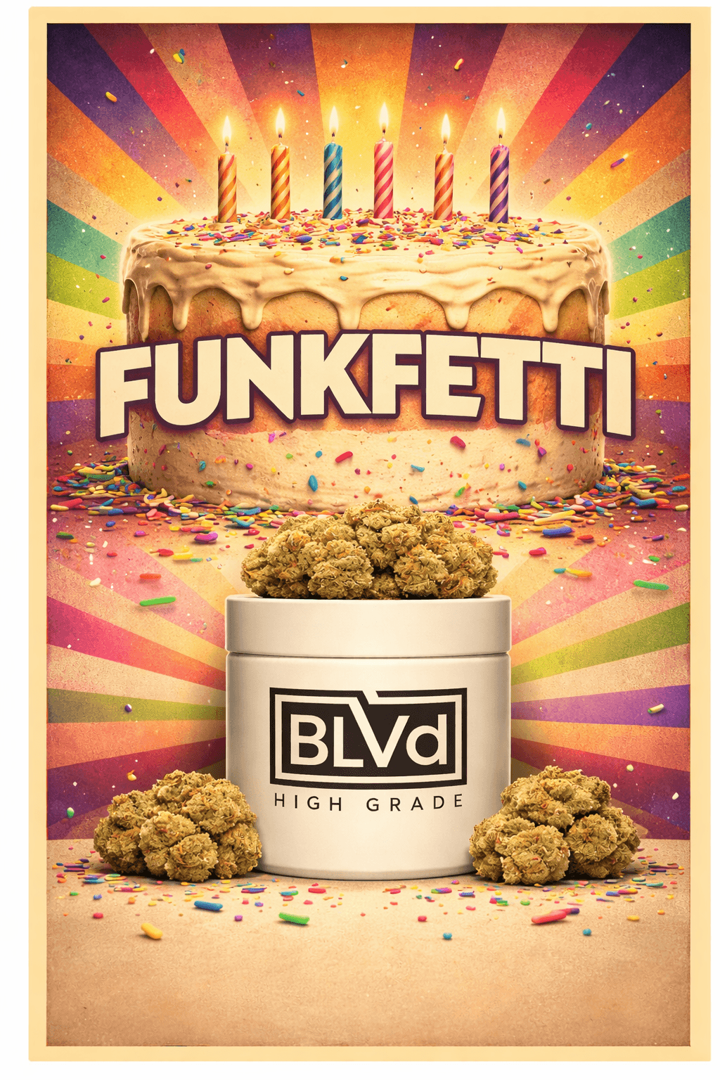 BLVD Funkfetti (H) Flower 3.5g
