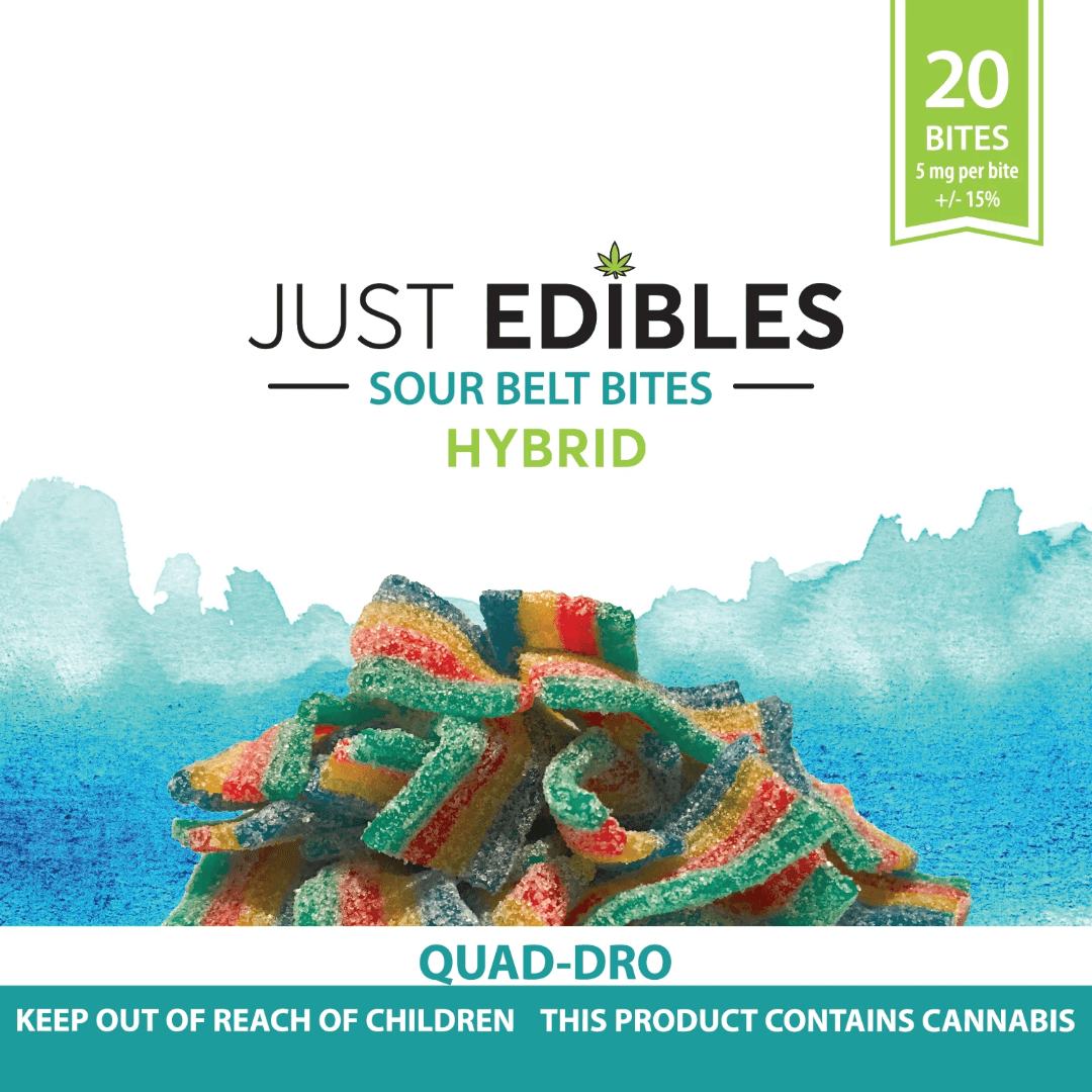 Just Edibles - Quad Dro Bites Gummy (100mg)
