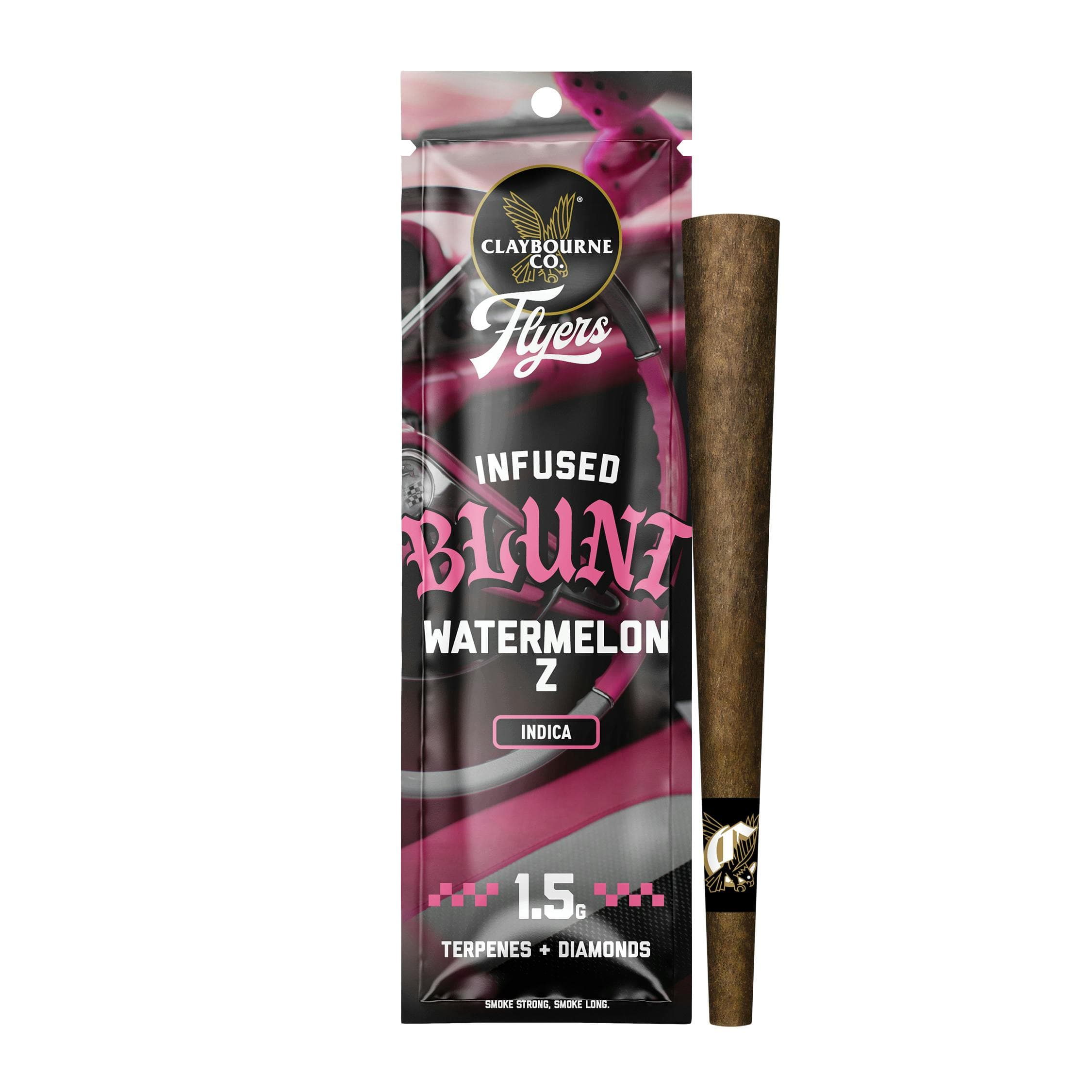 Claybourne Co. Flyers Watermelon Z 1.5g Infused Blunt