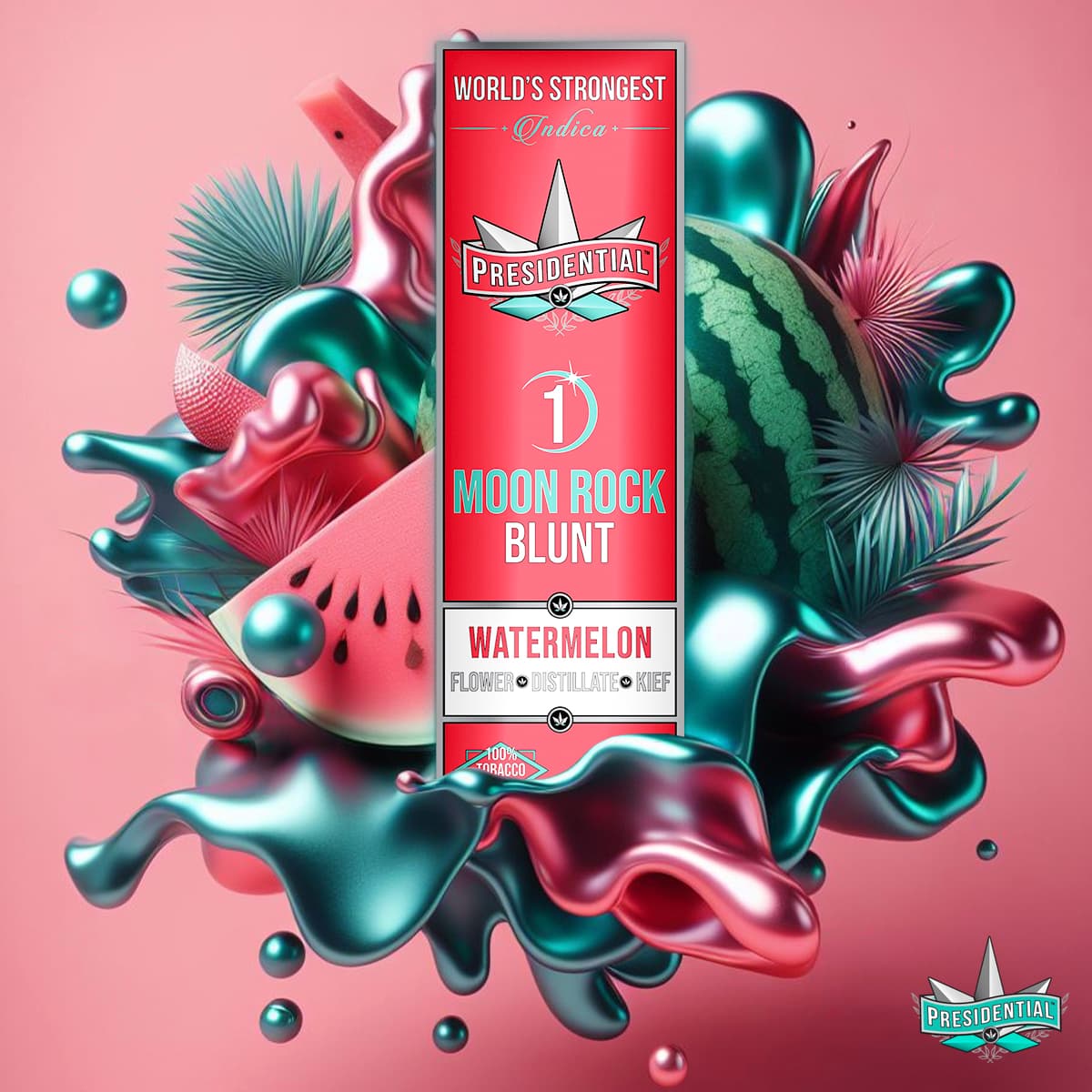 Presidential - Watermelon Moon Rock Blunt