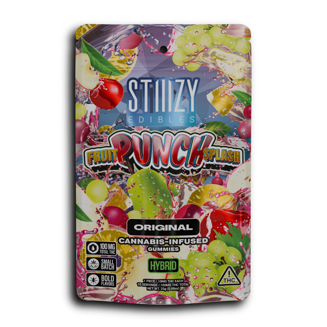 Stiiizy - Fruit Punch Splash Gummy (100mg)