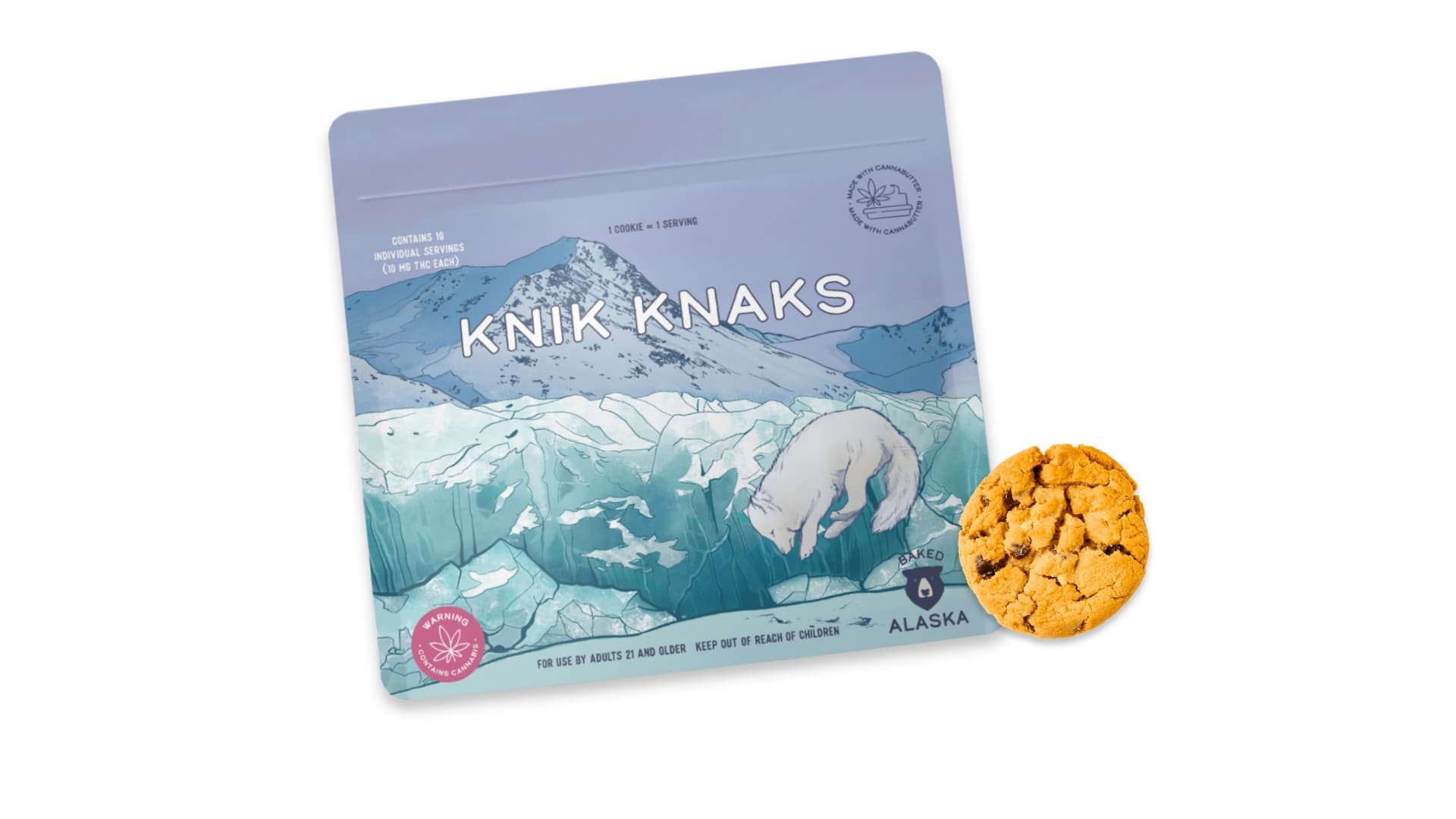 Baked Alaska 100mg - Knik Knaks