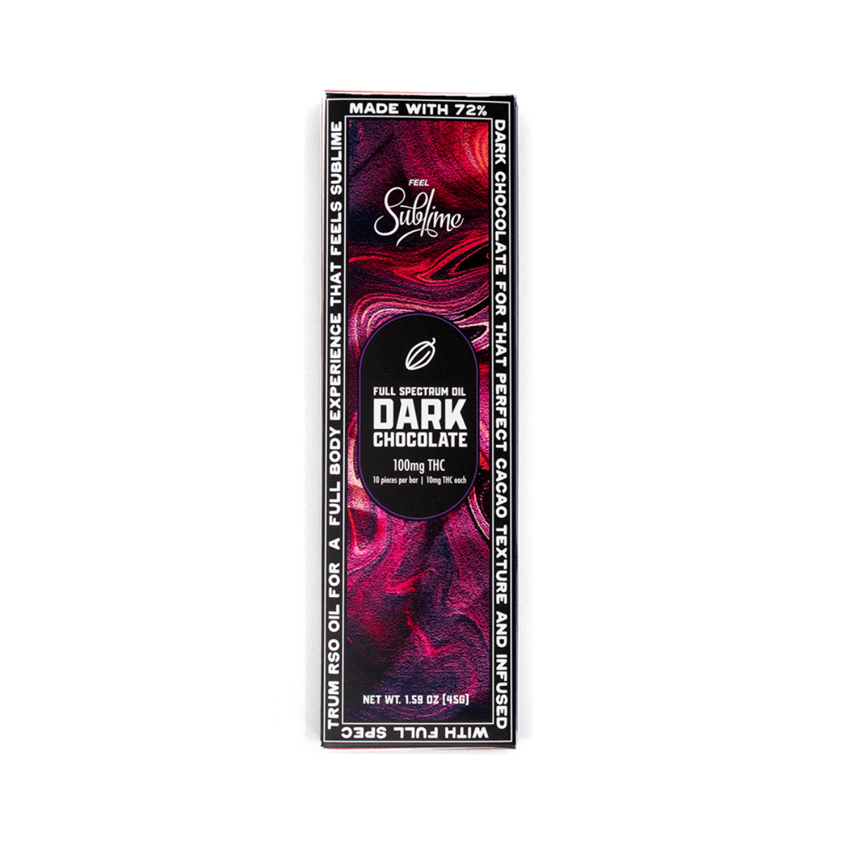 RSO Dark Chocolate Bar 10pc