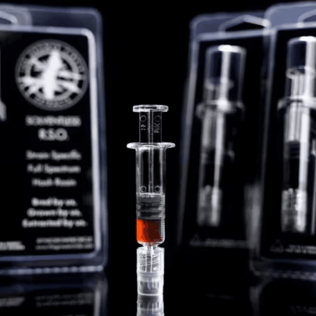 The Grower Circle Rainbow Zoap .5g RSO Syringe