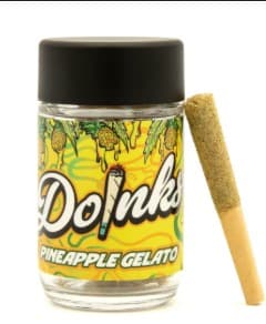 Matrix - Doinks Infused Preroll 4pk - Pineapple Gelato (H)