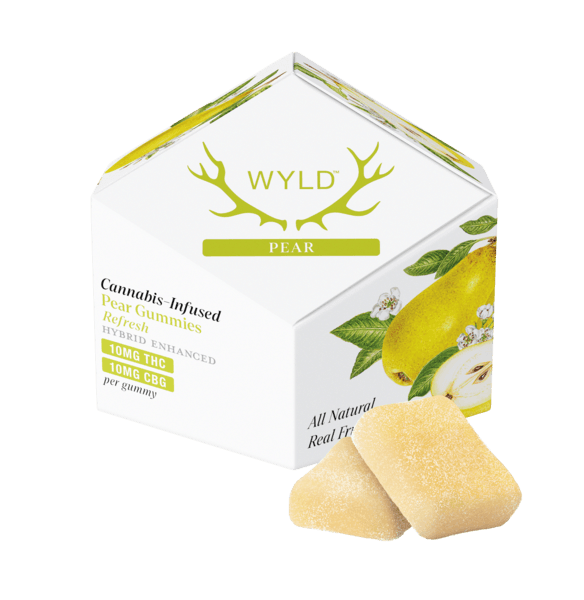 Pear Gummies [1:1 THC:CBG] 10pk