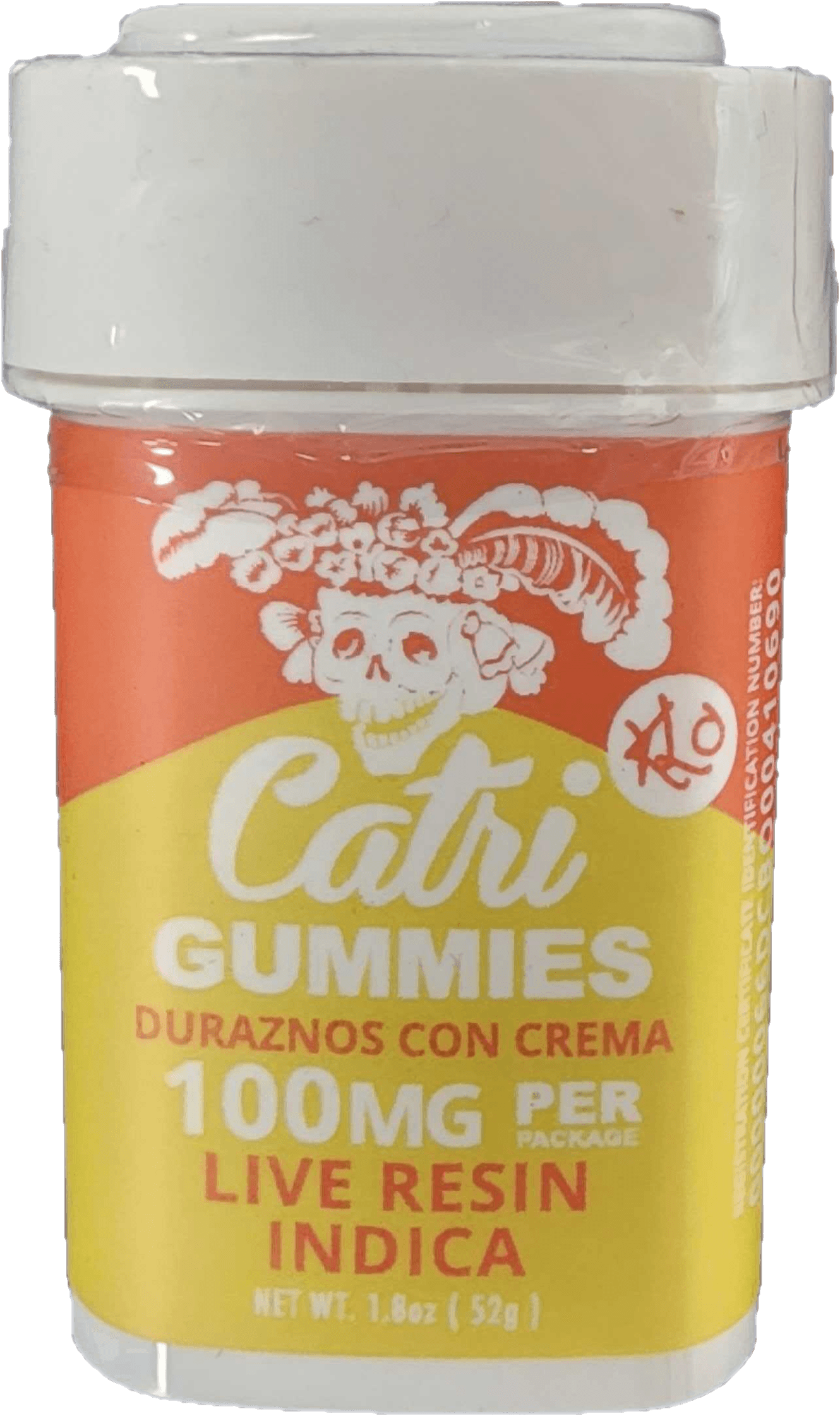 Catri - Gummies Live Resin - Peaches and Cream (I) (100mg)
