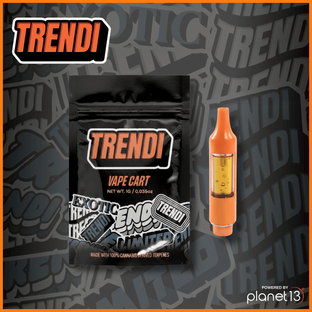 TRENDI Tropicana Cookies 1g Live Resin Vape Cartridge