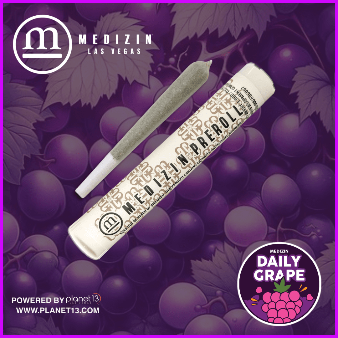 Medizin Daily Grape 1g Preroll
