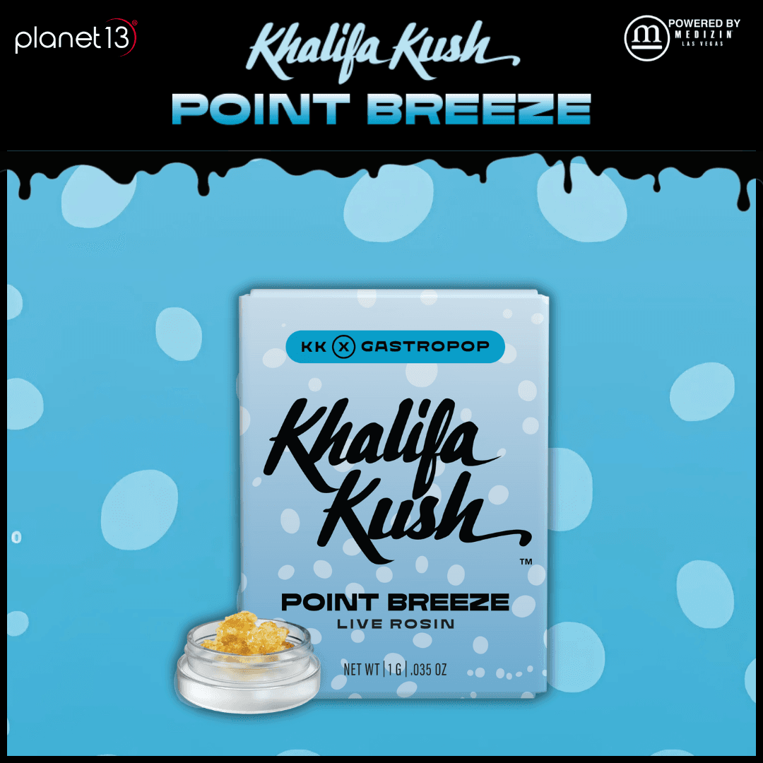 Khalifa Kush Point Breeze .5g Live Rosin