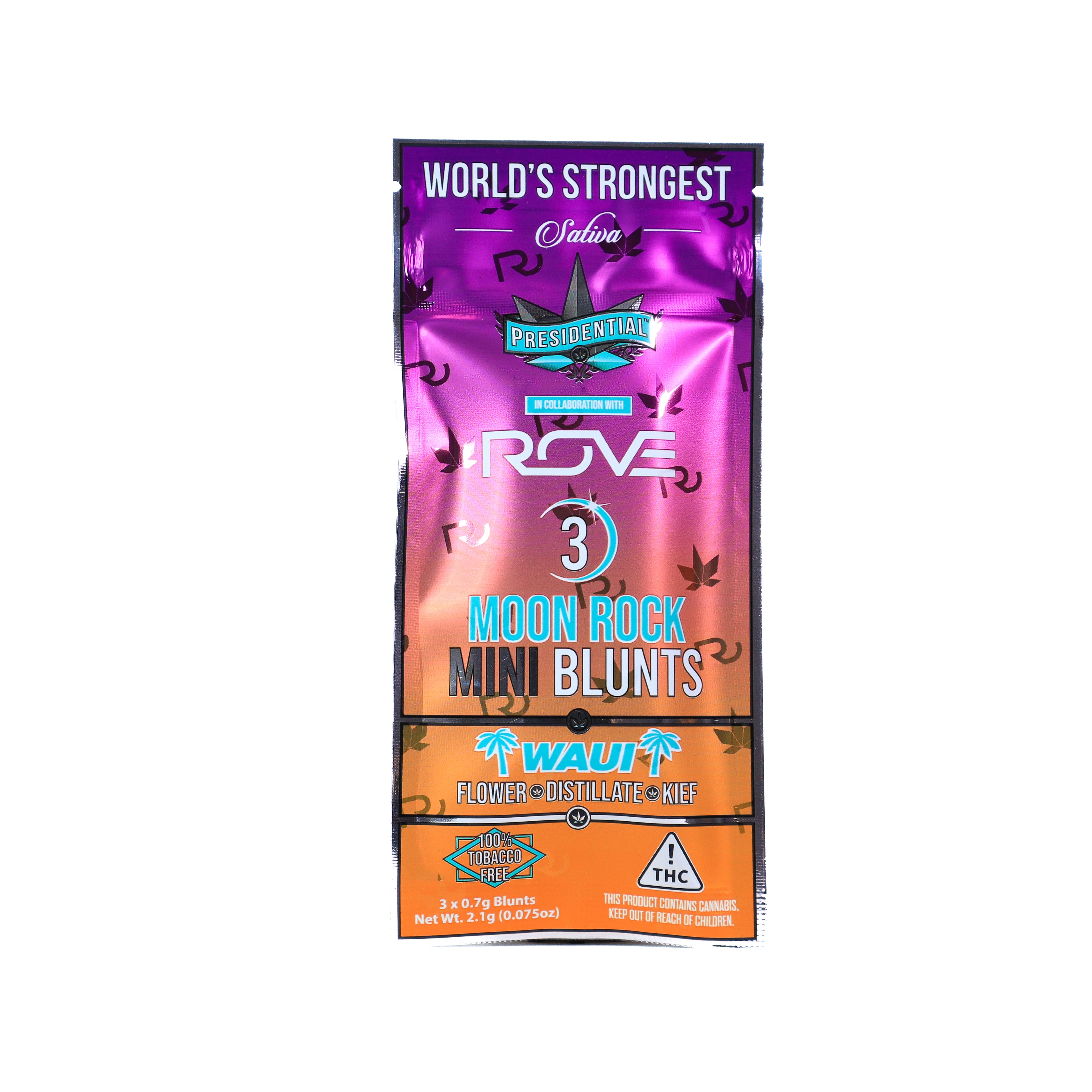 Presidential XXX (I) Moon Rock Infused Blunt Multipack 0.6g 3pk