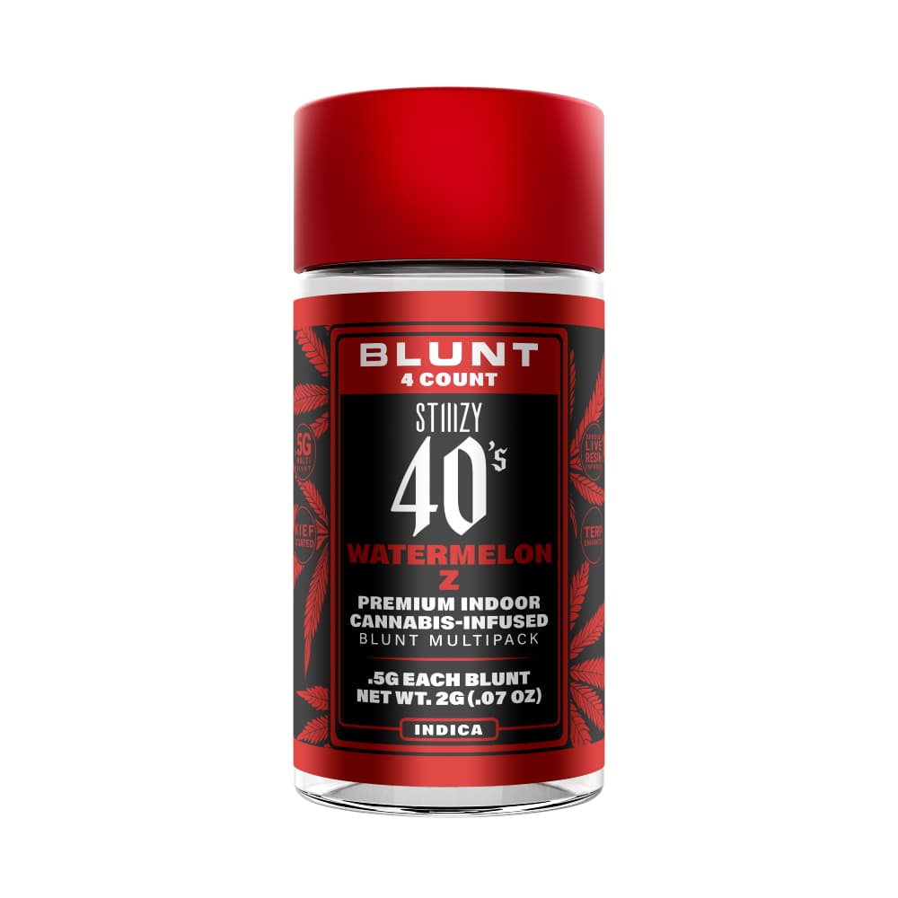 Stiiizy 40's Infused Blunts Watermelon Z 4x .5g